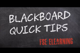 Blackboard Groups – creating sign up sheets