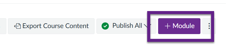 Module button
