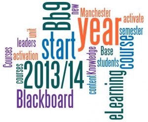Bb9 start of year 2013/14 wordcloud
